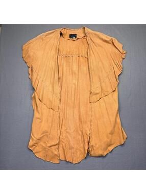 Vintage J. Chandler Suede Navajo Leather Poncho with pants One Size Fits All